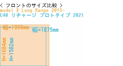#model X Long Range 2015- + C40 リチャージ プロトタイプ 2021